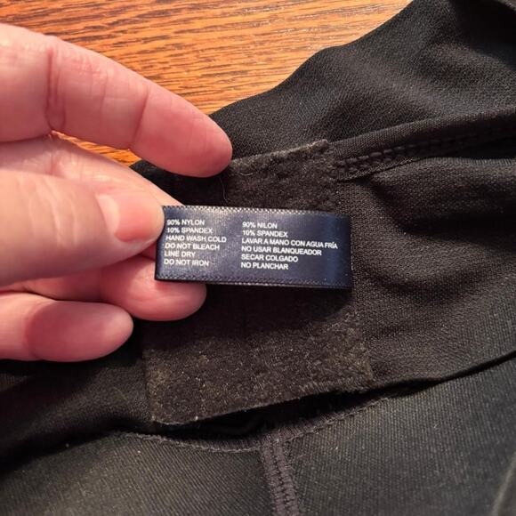 Nautica Intimates Black Seamless Adjustable Straps Wire Free Bra Size 38D Padded - Picture 6 of 7